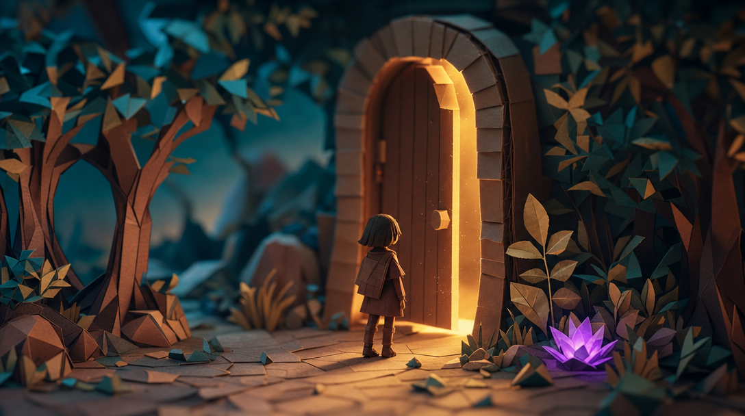 The next door